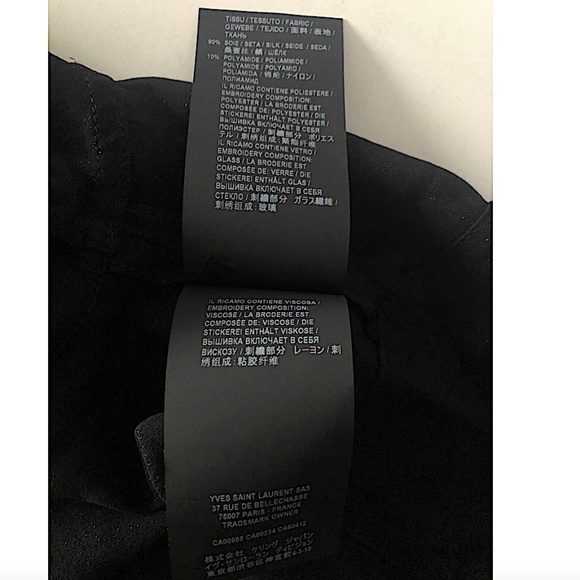 Embroidered Voile Tunic Saint Laurent - Picture 14 of 16